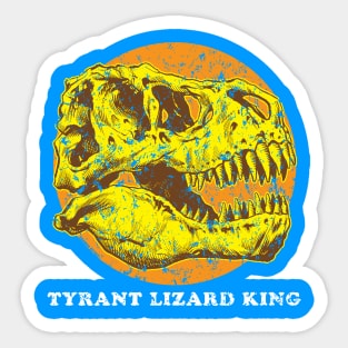 Tyrant Lizard King Sticker